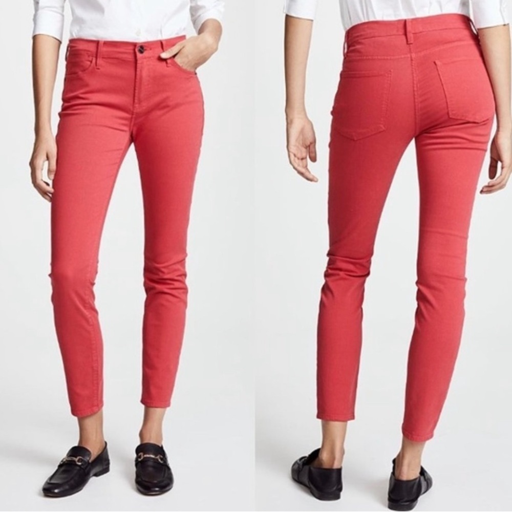 FRAME  High Skinny | Vintage Red Pants. Size 28